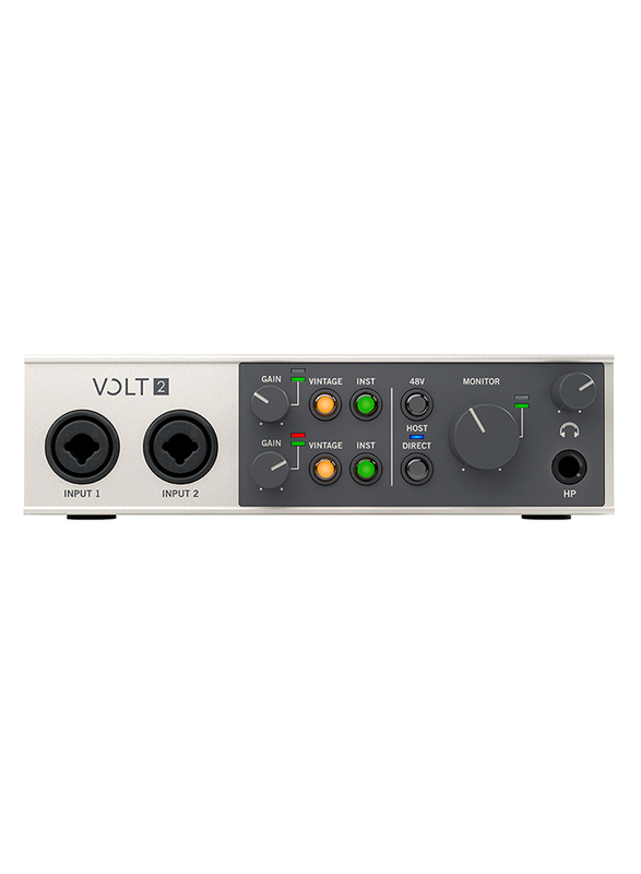 

VOLT Universal Audio Volt 2 USB-C Audio Interface, Black/White