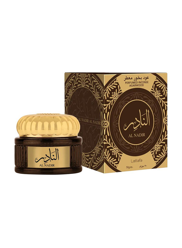 

Lattafa 3-Piece Al Nadir Oud Mattar Bukhoor Set Unisex, 3 x 50g Bukhoor