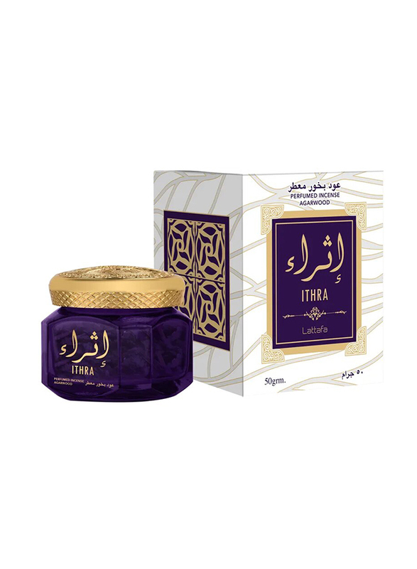 

Lattafa Ithara Oud Mattar Bakhoor, Purple