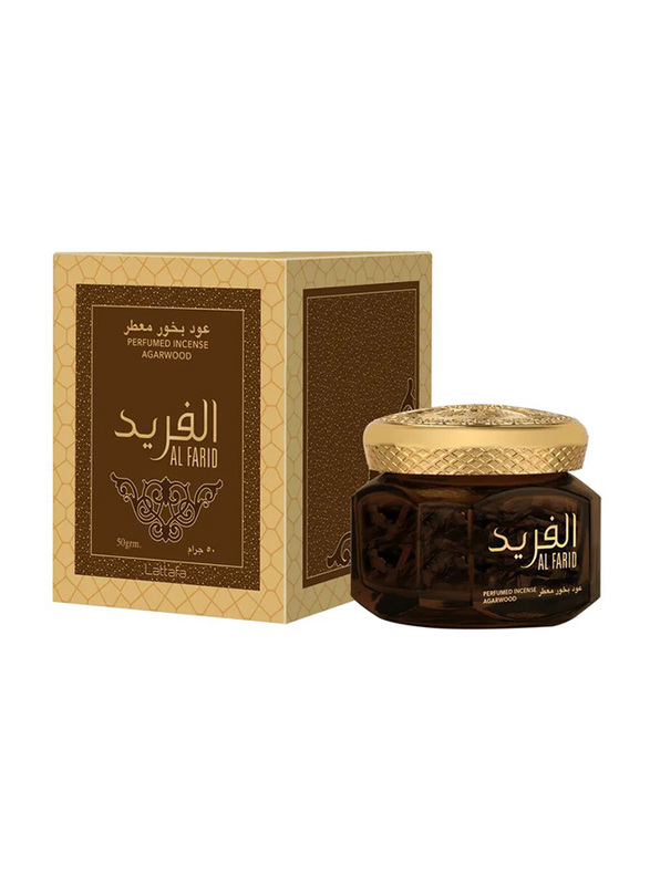 

Lattafa 3-Piece Al Farid Oud Mattar Bukhoor Set Unisex, 3 x 50g Bukhoor