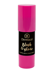 Dermacol Blush and Glow Creamy Stick, 6.5gm, No. 5, Pink