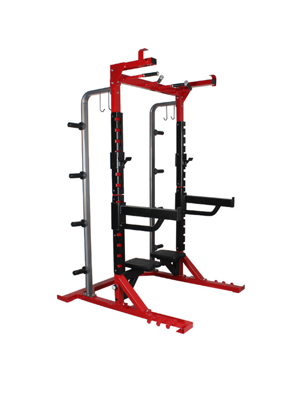 

Gainmotion Half Rack, Black/Red