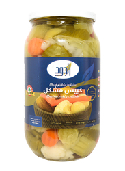 Al Jude Mixed Pickled In Brine Glass Jar, 1000g