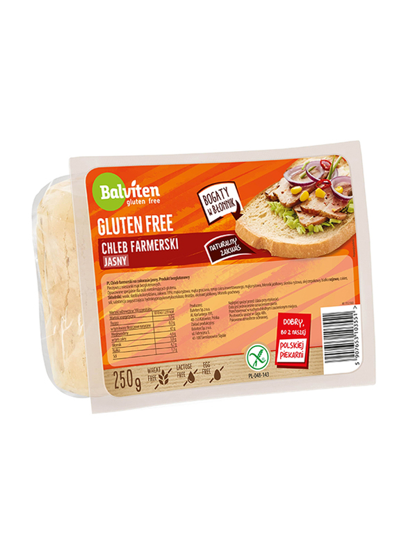 Balviten Gluten Free Farmers White Bread, 250g
