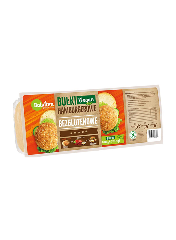 

Balviten Gluten Free Hamburger Roll, 2 x 70g