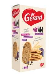 Dr.Gerard Vitam Plums & Chocolate Whole Grain Cereal Biscuits, 6 x 50g