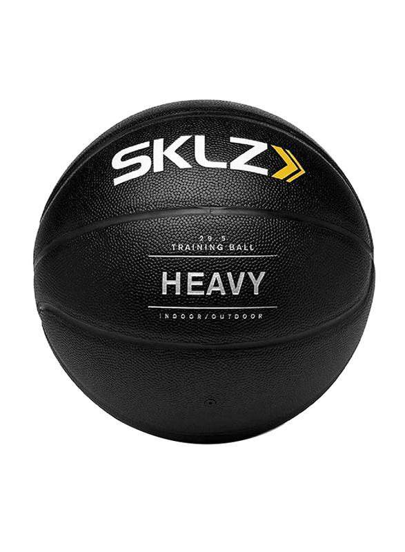 SKLZ Weight Control Basketball, Heavy, Black