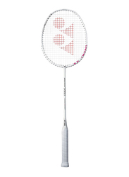 Yonex Isometric Training Adult Strung Badminton Racket, White