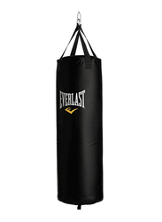 Everlast 100 Lbs Polycanvas Punching Heavy Bag, Black