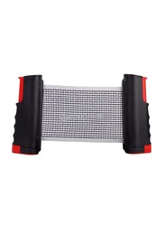 Winmax Felix Retractable Table Tennis Net, Black/Red