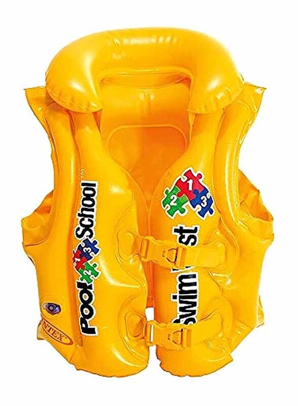 

Intex Pool School Deluxe Swim Vest, Yellow