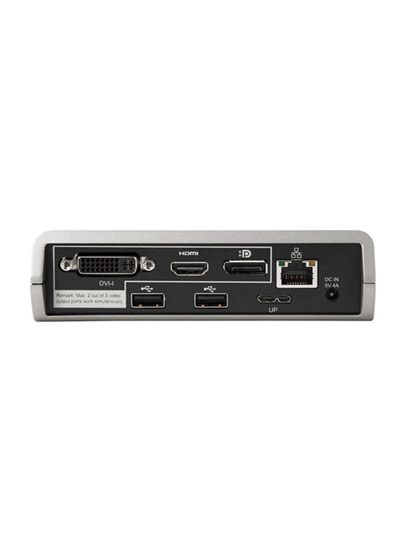 

Targus 2K Universal USB-A Dual Video Docking Station, Black/Grey