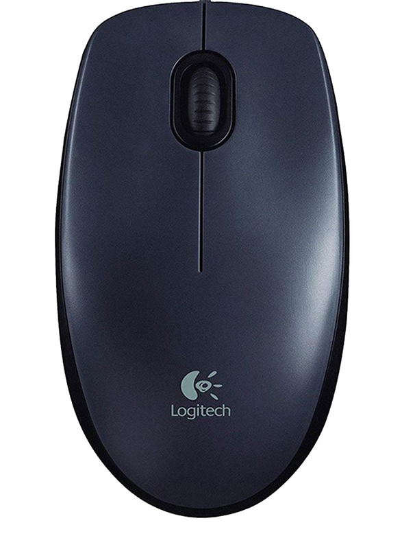 

Logitech M90 USB Optical Mouse, Black
