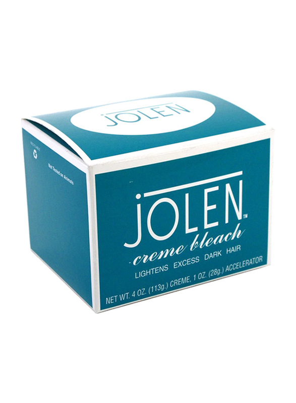 

Jolen Lightens Excess Dark Hair Cream Bleach, 113gm