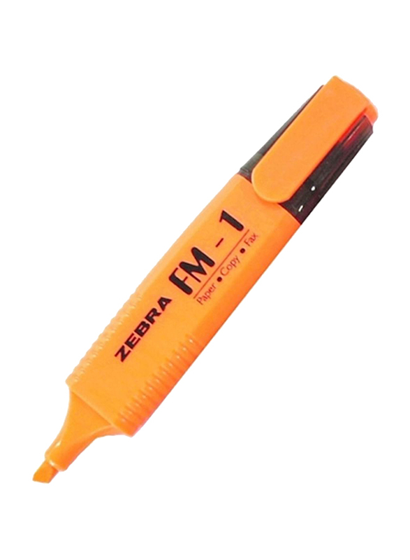 

Zebra FM-1 Highlighter Pen, Orange