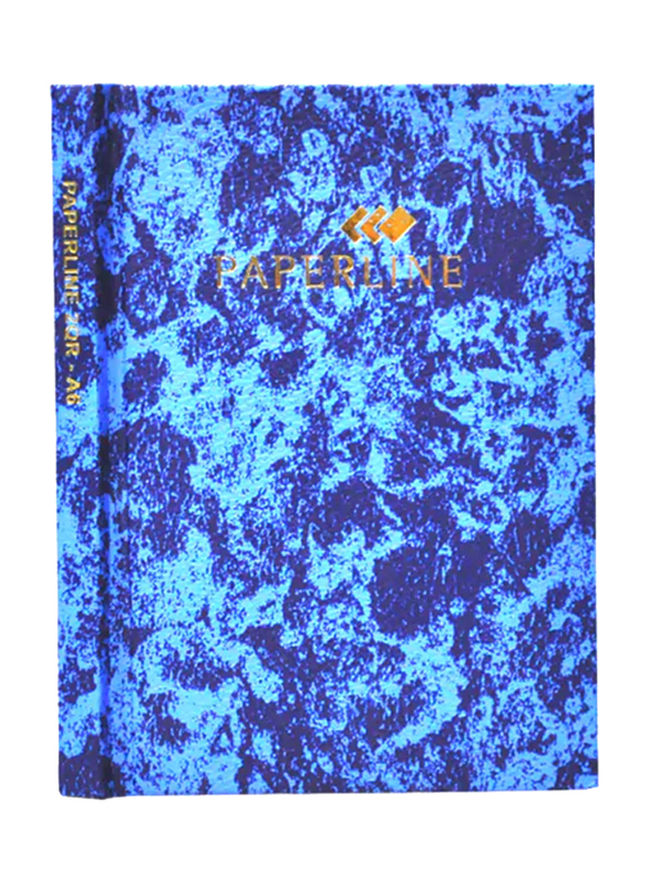 

Paperline Single Ruled Register, HB 02802, 2QR-A6, Blue
