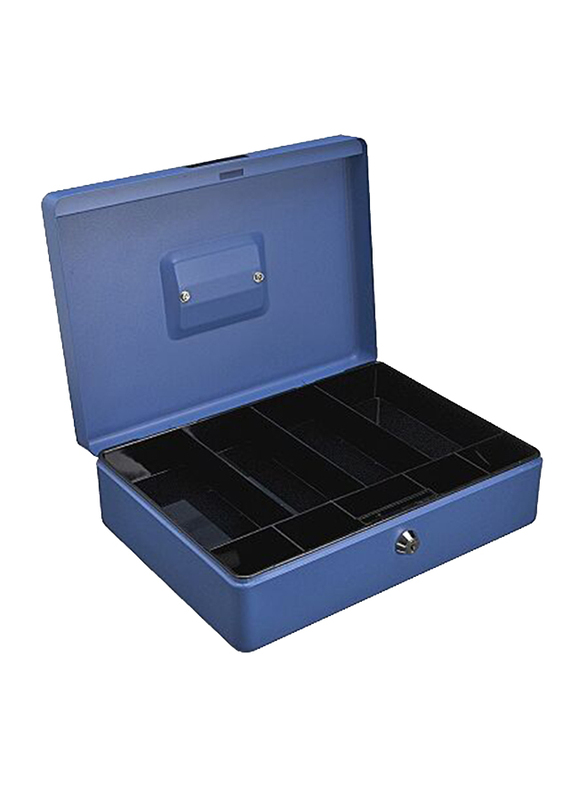 

Carl Cash Box, 12-inch, Blue