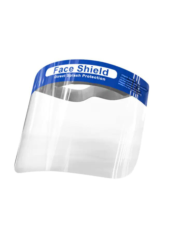 

Sapu Protective Face Shield Mask, Clear/Blue