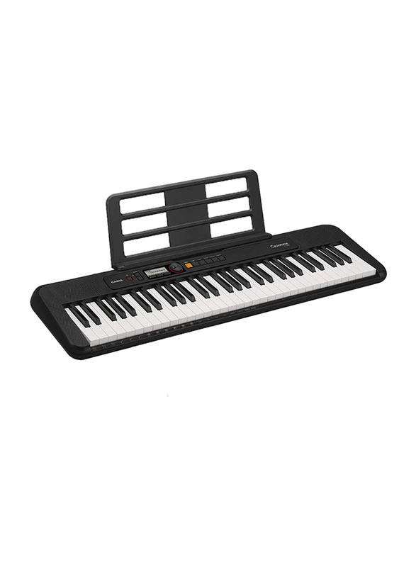 

Casio CT-S200 Keyboard Set with Adaptor, 61 Keys, Black