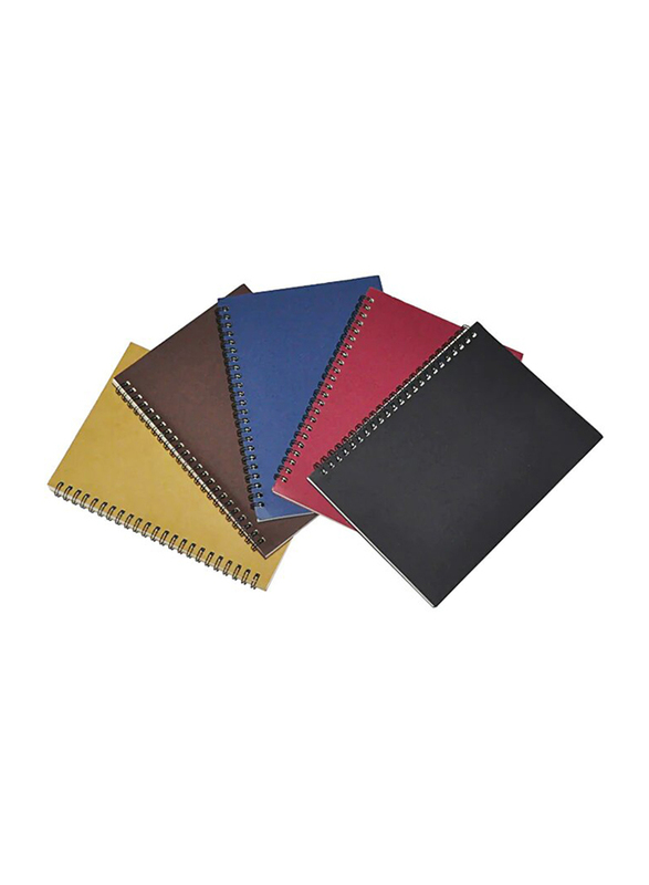 

Generic Small Diary Notebooks, 5 Pieces, Multicolour