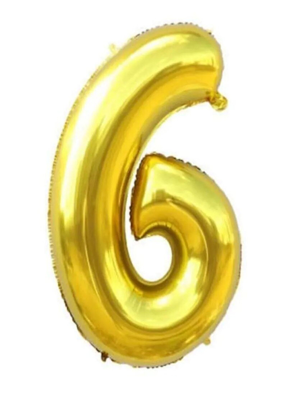 

Generic Number 6 Decorative Party Foil Balloon, Ages 3+