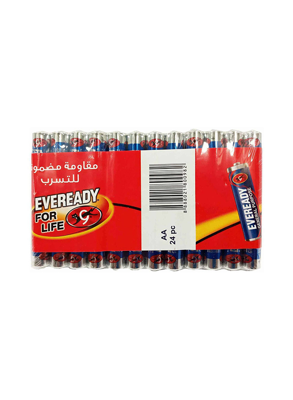 

Eveready AA Batteries, 24 Pieces, Blue