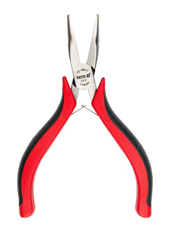 

Yato Diagonal Side Cutting Mini Pliers, Red/Black