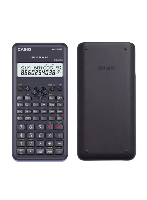 

Casio FX-350MS 2nd Edition Scientific Calculator, Black