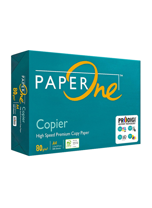 

PaperOne Copier Paper, 500 Sheets, 80 GSM, A4 Size