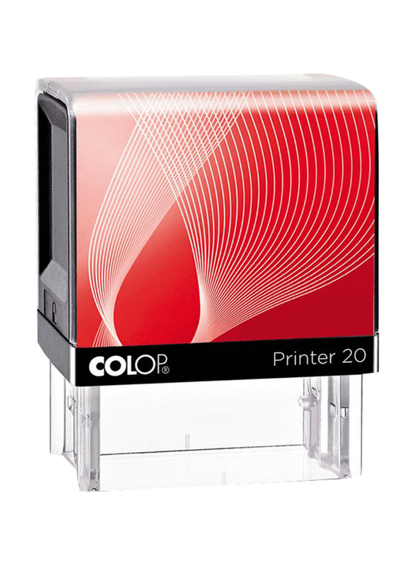 

Colop Printer 20 Airmail Stock Title Stamp, Red/Black
