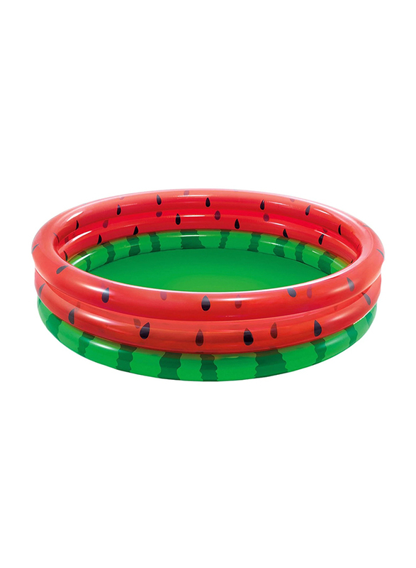 

Intex 3-Ring Watermelon Pool, 168 x 38cm, Red/Green