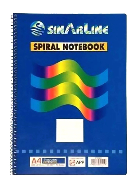 

Sinarline Spiral Notebook, 70 Sheet, A4 Size