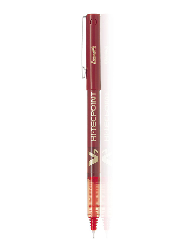 

Pilot Hi-Tecpoint V7 Rollerball Pen Set, Red