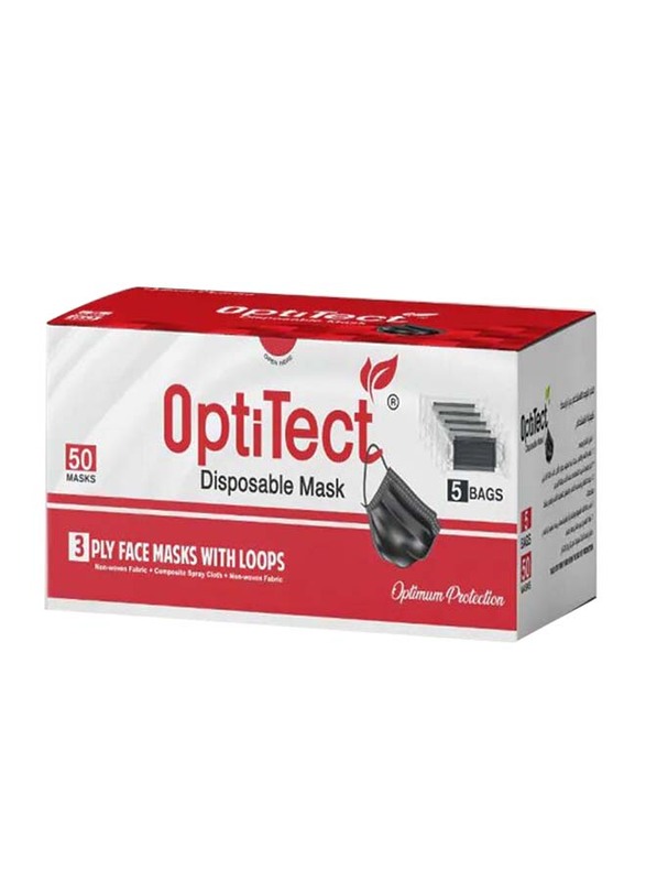 

Optitect Disposable Masks, 50 Pieces