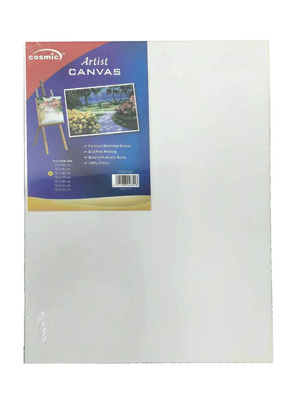 

Cosmic Canvas Board, 30x40cm, White