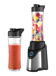 Sonashi Portable Sports Blender/Smoothie Maker, 300W, SB 184, Silver/Black