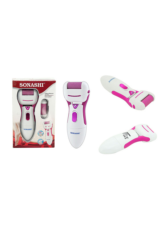 Sonashi Waterproof Callous Remover, Blue/Pink