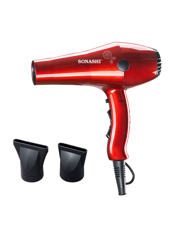 Sonashi Hair Dryer, 2000W, SHD 3032, Shiny Red