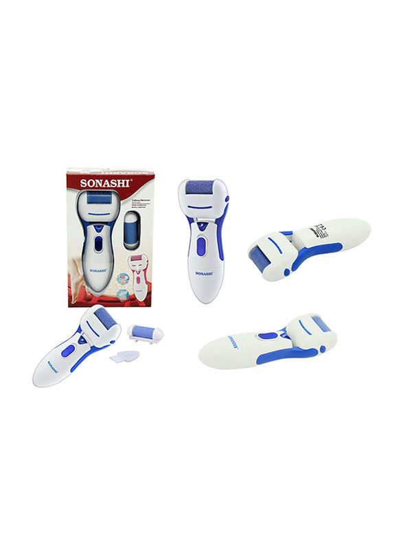 Sonashi Waterproof Callous Remover, Blue/Pink