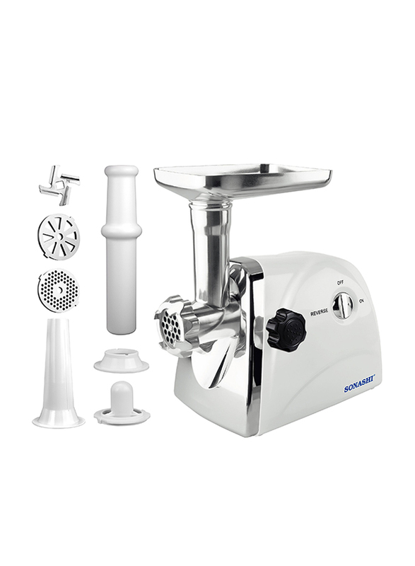 Sonashi Meat Grinder, 800W, SMG 022N, White
