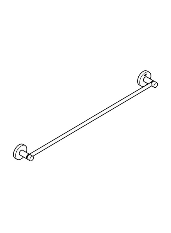 Grohe Essentials Towel Holder, 40366001, Silver