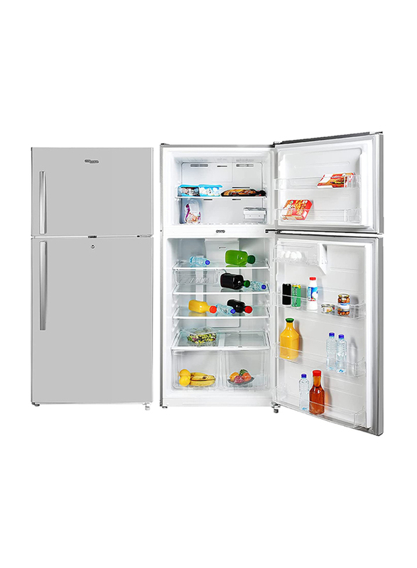 

Super General 750L Gross Top Mount Refrigerator Freezer, SGR845SS, Silver