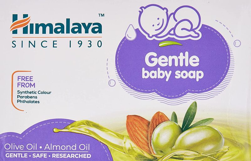 

Himalaya Herbals 125gm Gentle Soap for Babies, All Ages, White