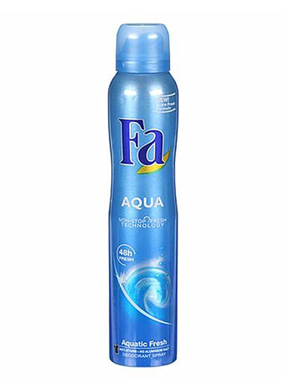 

Fa Aqua 48h Protection Aquatic Fresh Deodorant Spray, Blue, 200ml