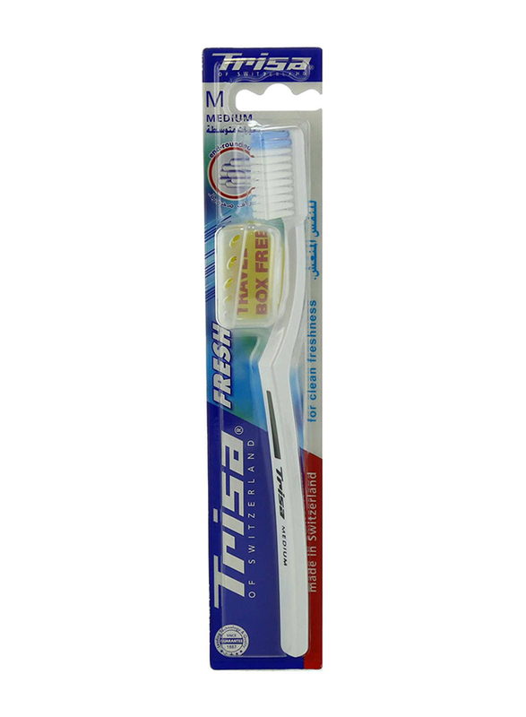 

Trisa Professional Toothbrush, White, Medium