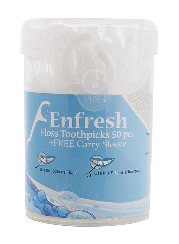 

Enfresh Floss Toothpicks, 50 Pieces