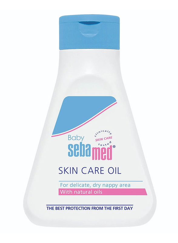 

Sebamed 150ml Skin Care Oil for Babies, All Ages, White