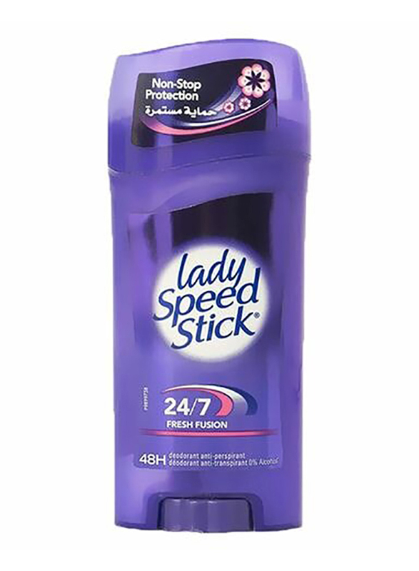 

Lady Speed Stick 24/7 Fresh Fusion Anti-Perspirant Deodorant, Purple, 65gm