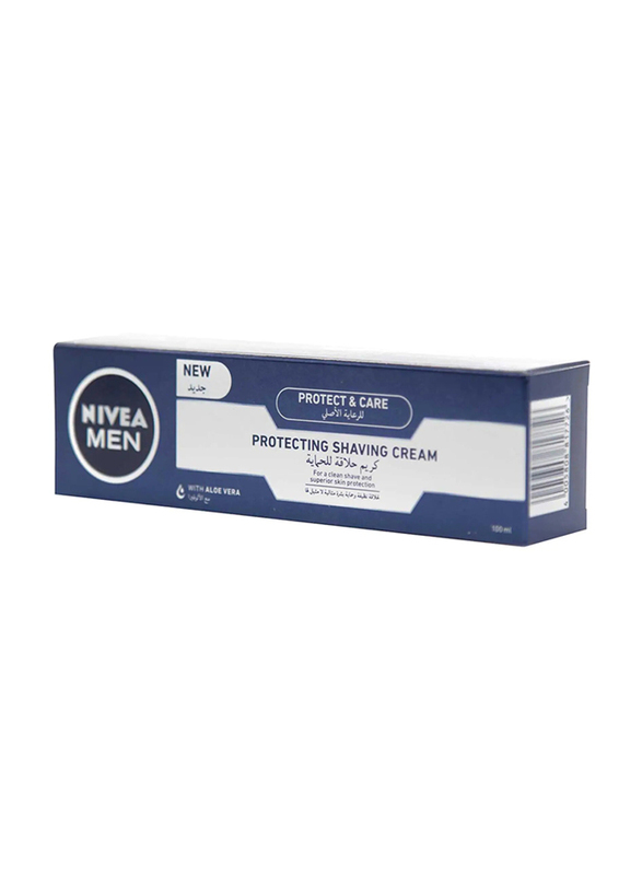 

Nivea Protect & Care Aloe Vera Protecting Shaving Cream for Men, 100ml