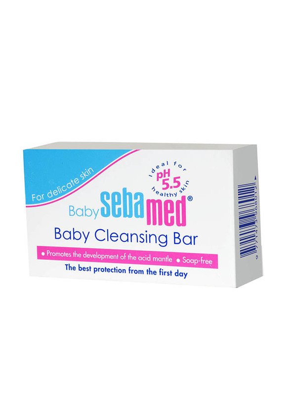 

Sebamed 150gm Cleansing Bar for Babies, All Ages, White